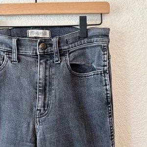 Size 27 Madewell Black High-Waisted Skinny Jeans